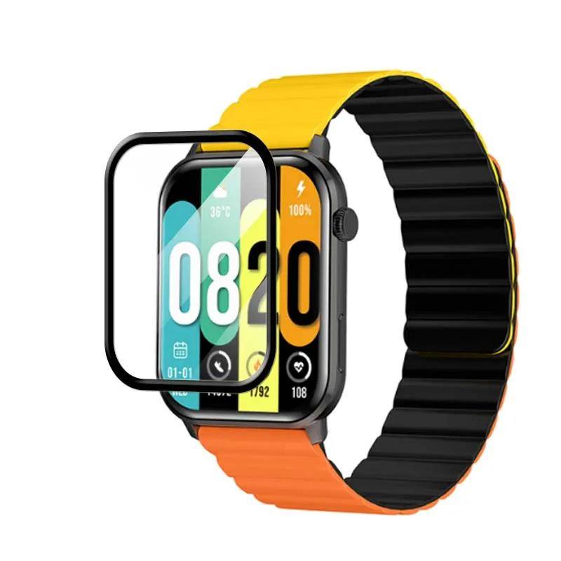 สําหรับ Kieslect KS Mini Pro KR2 KS2 ครอบคลุมเต็มรูปแบบ 999D HD โค้ง ขอบดํา ฟิล์มกระจกนิรภัย ป้องกัน