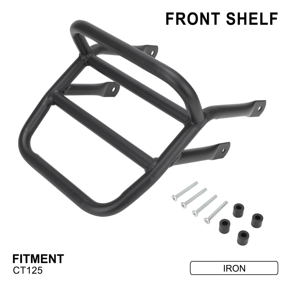 Jfg MOTO ชั้นวางสัมภาระด้านหน้าสําหรับ Honda CT125