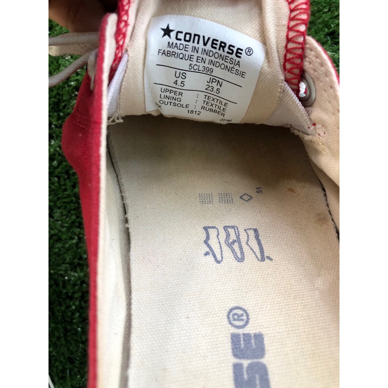 รองเท้า Converse All Star เปิดส้น มือสอง ของแท้ 100 %  ไซส์ 37 ยาว 23.5 cm. แฟชั่น