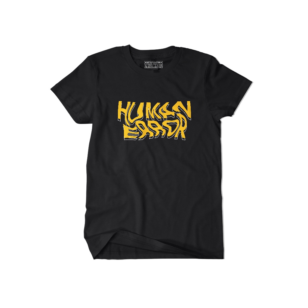 พร้อมส่ง เสื้อยืด พิมพ์ลาย Human Error Kaos Combed 20s BC285 สําหรับเด็กผู้ชาย