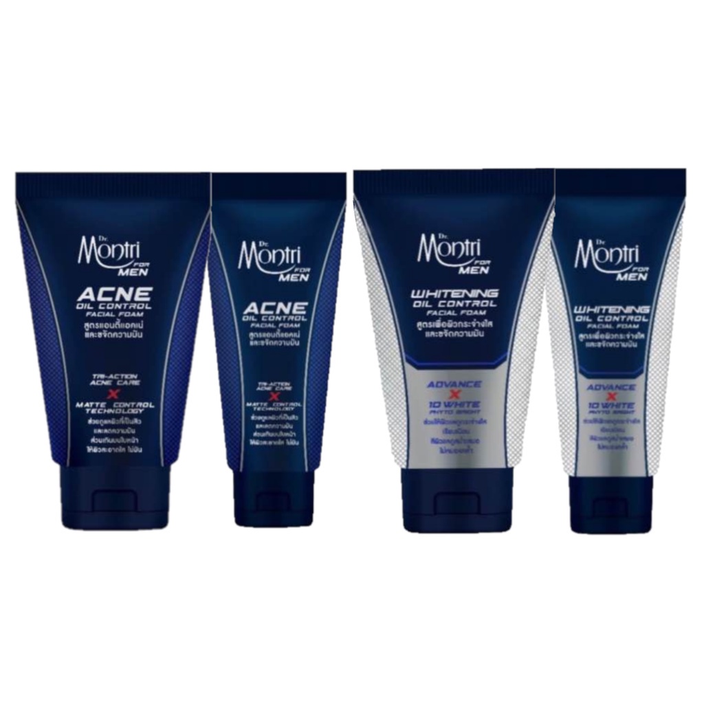 ของแท้·ส่งด่วน·ถูก Dr.Montri Oil Control Facial Foam For Men : ดร.มนตรี ออยล์ คอนโทรล โฟมล้างหน้า สำหรับผู้ชาย dayse