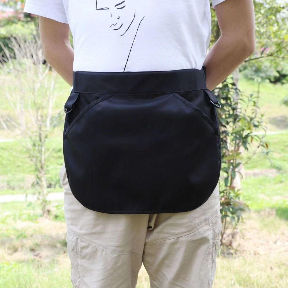 Riverstone เอว Pack, Multi-functional Multi-pocket Apron Belt Bag, แฟชั ่ นสีดําปรับแบบพกพา Fanny Pack Mountaineering