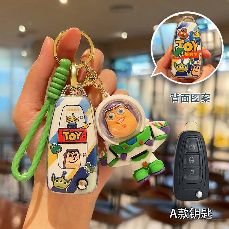 ที่ใส่กุญแจรีโมทรถยนต์ Ford Ranger Everest พวงกุญแจรถ. กระเป๋าใส่กุญแจรถ - รูปที่ 3