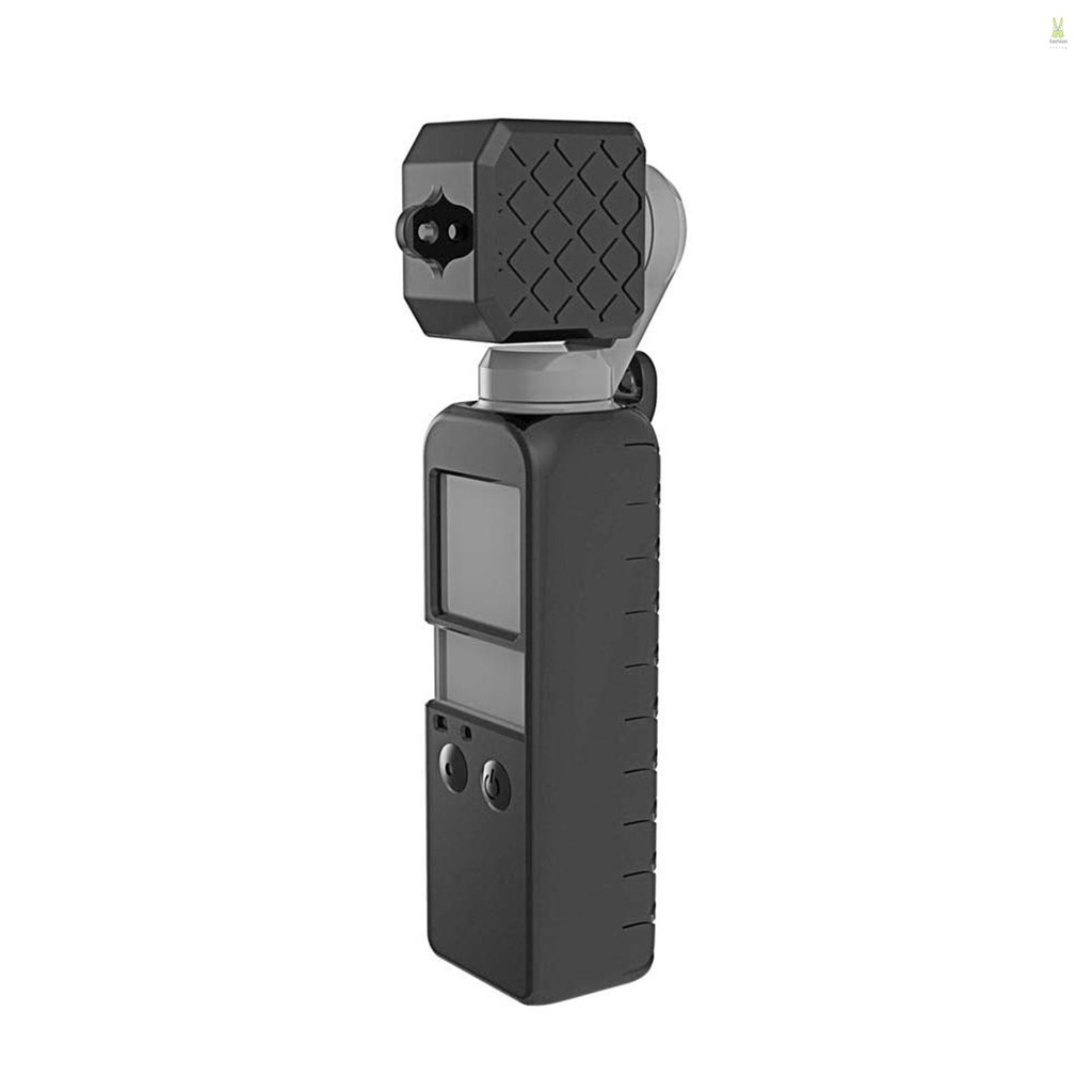 Flt PULUZ เคสซิลิโคนนิ่ม ป้องกันกล้อง สําหรับ DJi OSMO Pocket Handheld Gimbal Camera