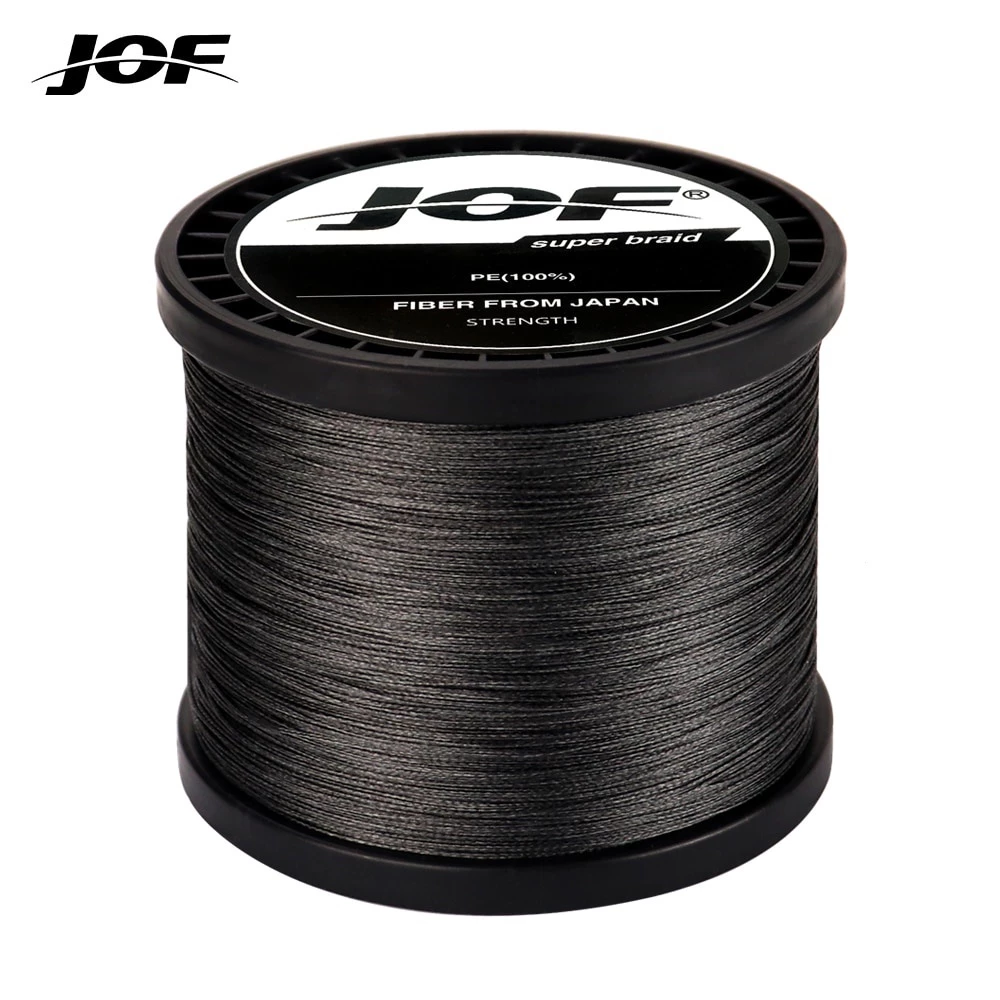 Jof x8 สายเบ็ดถัก 8 เส้น 1000 เมตร 20 30 40 50 60 80 100 ปอนด์ สําหรับตกปลา