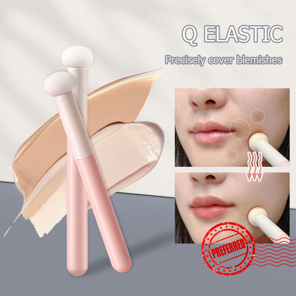 แปรงคอนซีลเลอร์ ฟองน้ํานุ่ม รูปเห็ด ขนาดเล็ก สําหรับจุดด่างดํา P5B0