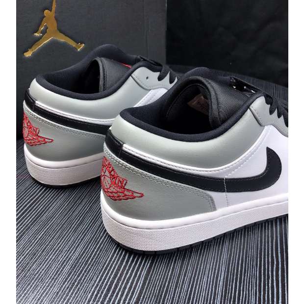Nike Air Jordan 1 Low Light Smoke Grey  [ของแท้ 100%] รองเท้า sports