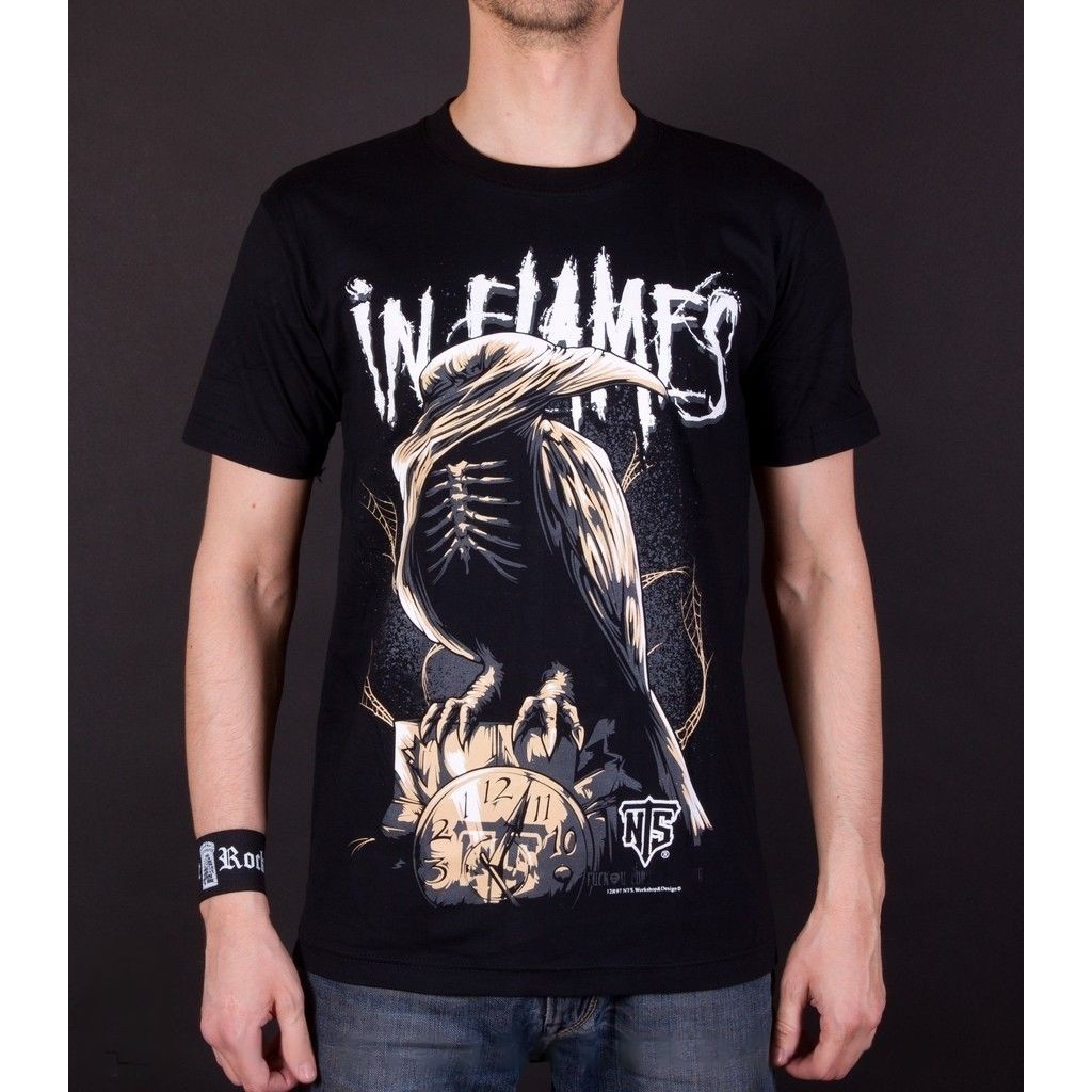 NTS97 ในเปลวไฟ HEAVY METAL ROCK BAND COVER SOUND OF A PLAYGROUND FADING NTS NEW TYPE SYSTEM COTTON T