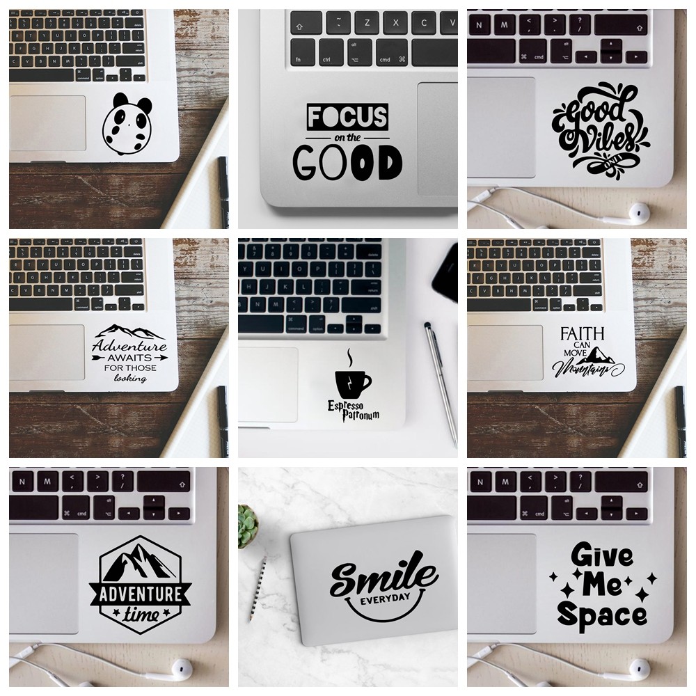 MACBOOK STICKER SKIN LAPTOP STICKER 1 PC คําคมและมีลวดลาย
