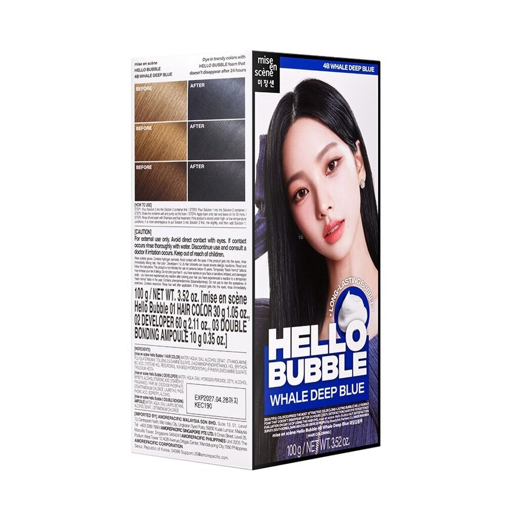 Miseenscene มีส ออง แซน เฮลโล บับเบิ้ล 4บี เวล ดีฟ บลู - รูปที่ 3