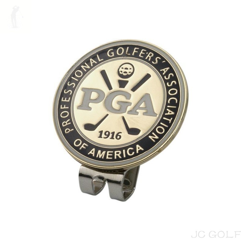 Golf Clip Mark 30mm round dollar PGA Golf metal ball position mark putter