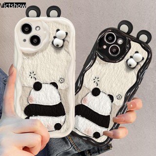 เคสโทรศัพท์มือถือ TPU ลายการ์ตูนแพนด้าน่ารัก 3D สําหรับ VIVO Y20 Y21 2021 Y16 Y12S Y12 Y56 Y02A Y15S Y22 Y22S Y35 Y15C Y91C Y21A Y21T Y30 Y21S Y21E Y21G