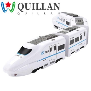 Quillan โมเดลรถไฟฮาร์โมนีจําลอง ความเร็วสูง พลาสติก ซีเมนต์ สร้างสรรค์ ของเล่นสําหรับเด็ก