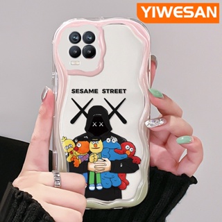 เคสโทรศัพท์มือถือแบบนิ่ม ใส กันกระแทก ลายการ์ตูน Sesame Street สําหรับ Realme 8 5G 8s 5G Q3i V13 5G Narzo 30 Q3