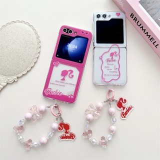 เคสโทรศัพท์มือถือ แบบใส กันกระแทก สําหรับ Samsung Z Flip5 5G Z Flip4 3