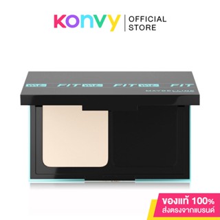 Maybelline New York Fit Me Powder Foundation SPF44/PA++++ 9g แป้งผสมรองพื้นตลับเดียวเอาอยู่.