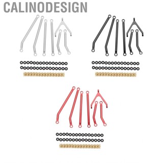 Calinodesign 1/24 Tie Rod Kit Linkage Pull Arm End Connector(Black)