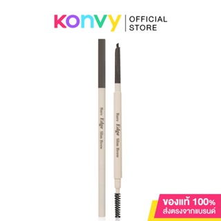 Etude House Bare Edge Brow Pencil #3 Gray Brown ดินสอเขียนคิ้วรูปทรงหกเหลี่ยม 3 มิติ.