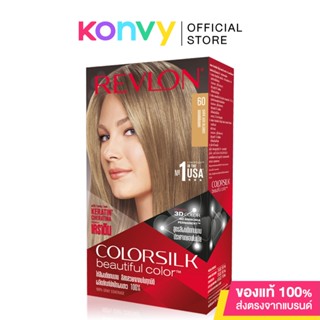 REVLON Colorsilk Beautiful Color with Keratin 130ml #60 Dark Ash Blonde.