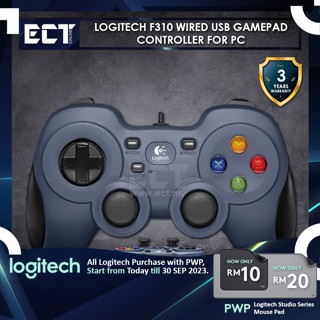 Logitech F310 เกมแพดควบคุมเกม แบบใช้สาย USB สําหรับ PC