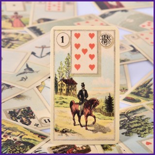 ไพ่ทาโรต์ 36 ใบ เวอร์ชั่นภาษาอังกฤษ สําหรับผู้เริ่มต้น Grand Canau Lenormand Oracle