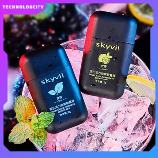 Skyvii Vitality สติ๊กจมูกมิ้นท์ สดชื่น และสดชื่น ป้องกันการนอนหลับในชั้นเรียน