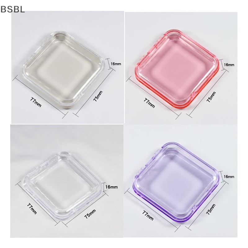 Bsbl กล่องพลาสติกใส สําหรับใส่เครื่องประดับ สร้อยคอ ของขวัญ