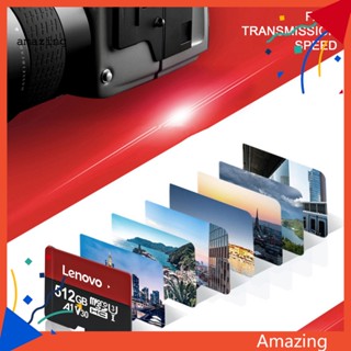 [AM] Lenovo แฟลชการ์ดหน่วยความจํา USB30 128 256 512GB กันน้ํา สําหรับ MP3 MP4