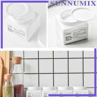 [Sunnimix] ขวดโหลทรงสี่เหลี่ยม สําหรับใส่น้ํายาซักผ้า