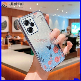 เคสโทรศัพท์มือถือ ลายผีเสื้อกระพริบ สําหรับ Poco X5 Pro 5G MMHY