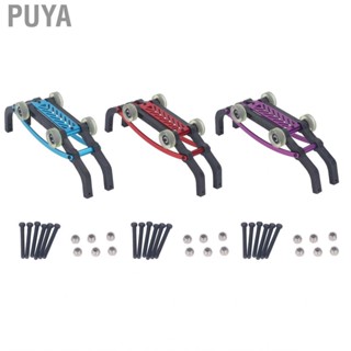 Puya RC Car Wheelie Bar Assembly  Assembled Smooth Surface Aluminum Alloy and Nylon High Toughness for Modification