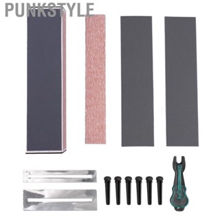 Punkstyle Fret Leveling File Kit Convenient Scratch Resistant Guitar Grinding Tools for String Instrument