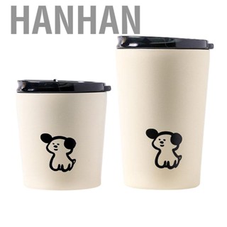 Hanhan Vacuum Cup  Thermal Cute Puppy Pattern Exquisite Durable for Coffee