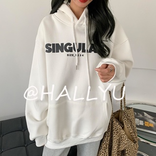 HALLYU  เสื้อผ้าผู้ญิง แขนยาว เสื้อฮู้ด คลุมหญิง สไตล์เกาหลี แฟชั่น  Trendy Stylish ทันสมัย High quality A98J389 36Z230909