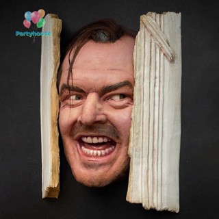 Uvig&gt; Jack Nicholson ประติมากรรมเรซิ่น ชั้นวางหนังสือ สําหรับตกแต่งบ้าน