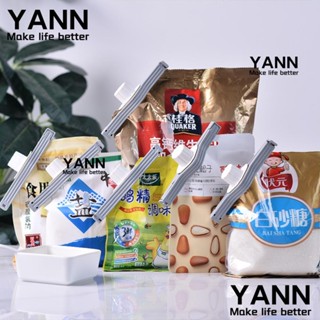 Yann1 คลิปซีลถุงพลาสติก สําหรับซีลถุงขนมขบเคี้ยว 2 4 ชิ้น