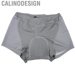 Calinodesign Bike Shorts Cycling Underwear Quick Drying Slipless Breathable Thicken Silicone Pad