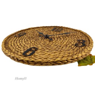 [Homyl1] นาฬิกาแขวนผนัง กันน้ํา ทรงกลม สําหรับตกแต่งบ้าน ห้องนอน โรงรถ สนามหญ้า