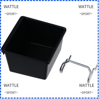 Wattle กล่องจัดเก็บอุปกรณ์ 1/6 ชุด สําหรับ Pegboard