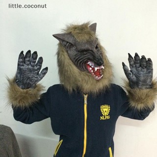 [little.coconut] หน้ากากหัวหมาป่า ถุงมือหมาป่า น่ากลัว สําหรับตกแต่งปาร์ตี้ฮาโลวีน