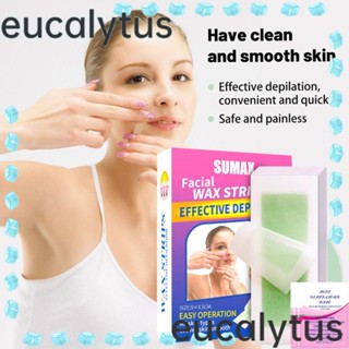 Eucalytus1 แว็กซ์กําจัดขนบนริมฝีปาก บนใบหน้า และร่างกาย ไม่เจ็บปวด