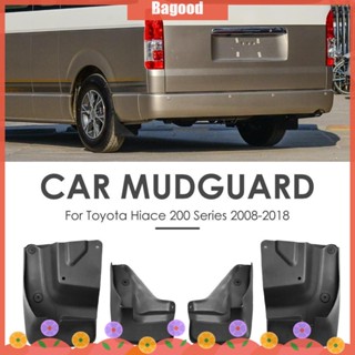 ♪Bagood♪พร้อมส่ง บังโคลน สําหรับ Toyota Hiace 200 Series 08-18 4 ชิ้น