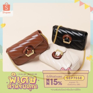 Premium Marmont Bag กระเป๋ามาร์มองต์ กระเป๋าสะพายข้าง กระเป๋าครอสบอดี้   กระเป๋าผู้หญิง วัสดุหนังPU   -รุ่นDS421