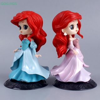 [GOGJIG5] โมเดลฟิกเกอร์ Disney Princess Mermaid Q Posket Ariel Rapunzel ของเล่น สําหรับเด็กผู้หญิง ของขวัญวันเกิด คริสต์มาส UOO