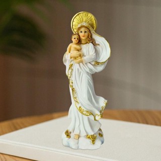 [Cuticate12] รูปปั้นประติมากรรมคาทอลิก Blessed Mary and Figure