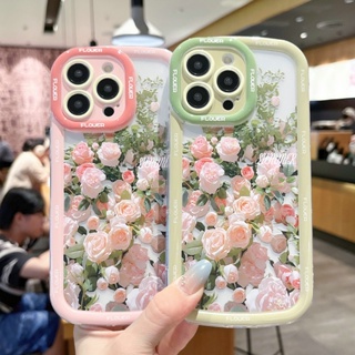 เคสโทรศัพท์มือถือ ซิลิโคนนุ่ม ใส ลายดอกกุหลาบ สําหรับ หัวเว่ย Nova 11 10 9 8 7 SE 7i 5T Y90 Y70 Y60 Y9 Prime 2019 Y7a 2020 P60 P50 P40 P30 Pro Honor 90 70 50 5G | Sjn N017