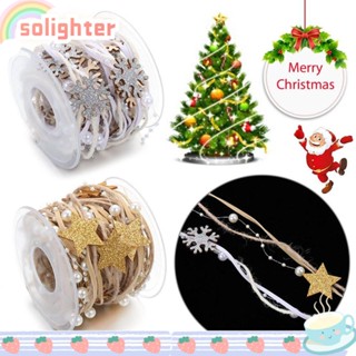 Solighter เชือกปอ รูปดาวห้าแฉก DIY สําหรับตกแต่งงานหัตถกรรม ห่อของขวัญ