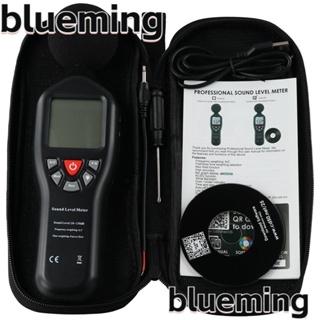 Blueming2 เครื่องวัดระดับเสียงดิจิทัล หน้าจอ LCD 30dB เป็น 130dB สีดํา สําหรับบ้าน ออฟฟิศ โรงงาน