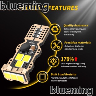 Blueming2 ไฟเบรกรถยนต์ LED 9SMD W16W 3030 T15 อุปกรณ์เสริม สําหรับรถยนต์