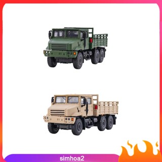 [Simhoa2] โมเดลรถยนต์ Diecast 64 6 ล้อ ของขวัญวันเกิด สําหรับเด็กผู้ชาย